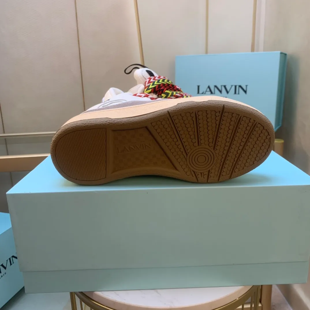 💰560. Lanvin LANVIN. 22 colors: nubuck fabric, breathable mesh, cowhide feet! Same style for men and women: sizes 35-46!